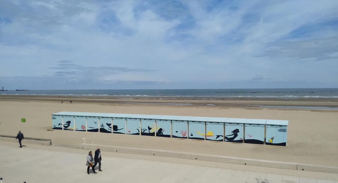 Magnifique Vue Mer Pour Ce T2 Totalement Renove Classe Meuble De Tourisme 3 Etoiles Дюнкерк Экстерьер фото